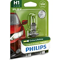 Los mejores  - Philips 12258LLECOB1 LongLife EcoVision - Bombilla H1 para faros delanteros